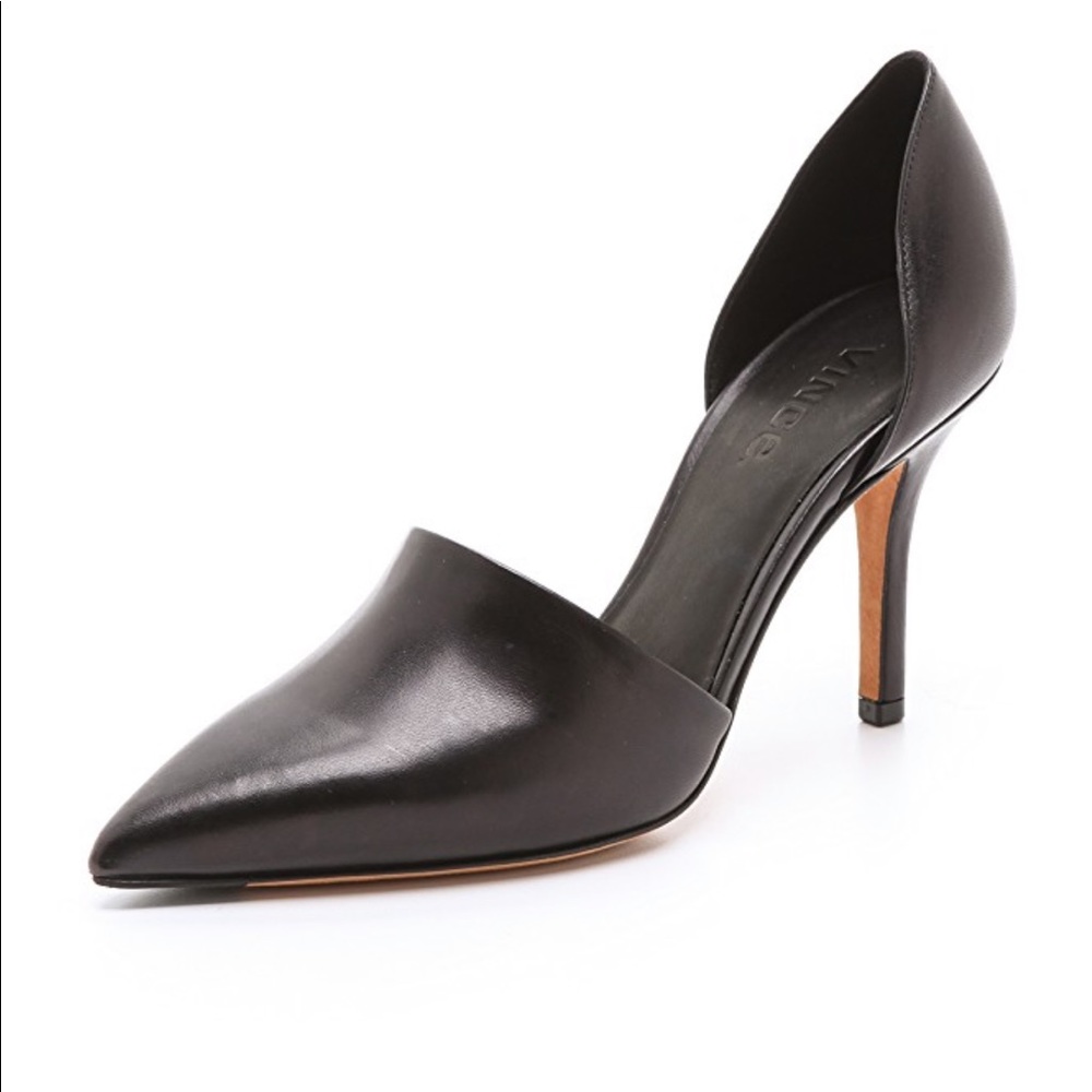 Vince Claire Black SE D’Orsay Pumps - EU 40